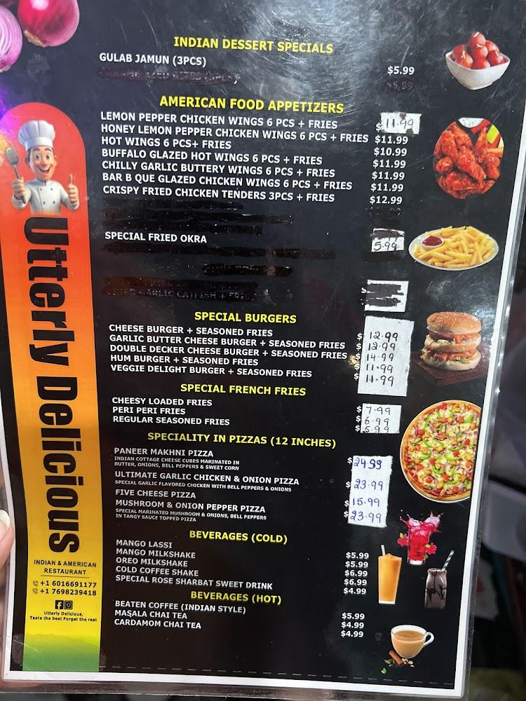 Utterly Delicious Menu image 1